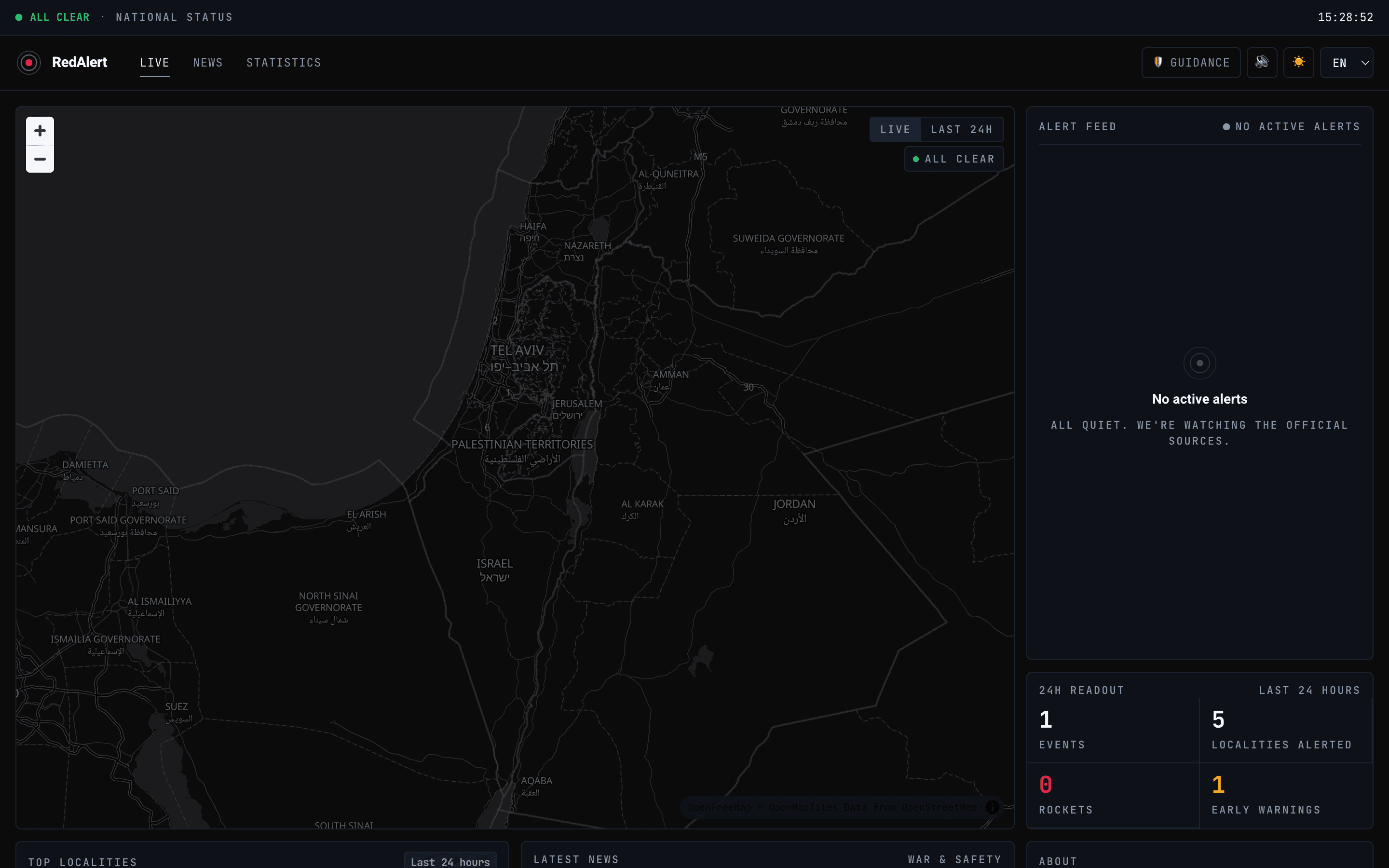 RedAlert - Real-Time Emergency Alerts - screenshot 1